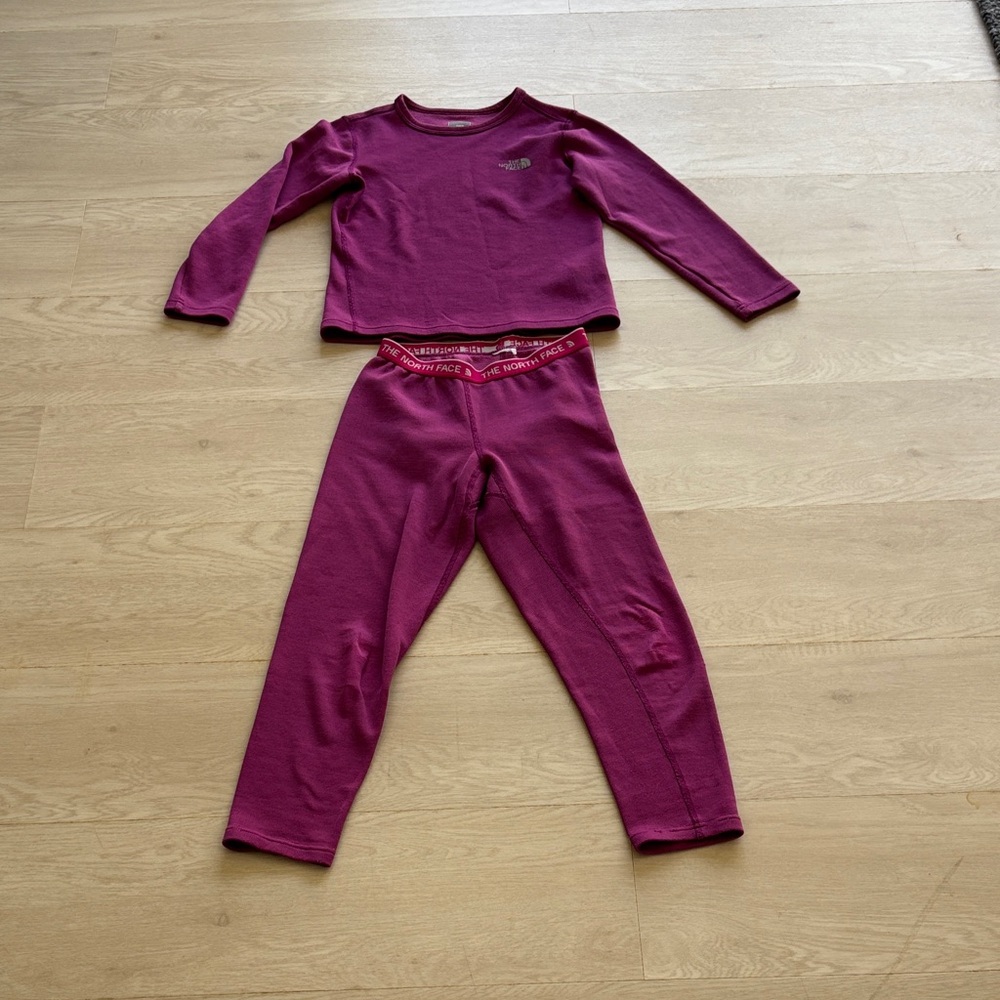 The North Face Kids Magenta Pajama Set